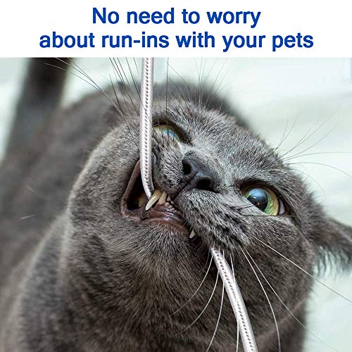 Micro USB Cable 10ft 3 Pack Android Charger Cable Extra Long Nylon Braided Charging Cord High Speed Durable Fast Charging for Samsung Galaxy S7 Edge S6 S5 Android Phone