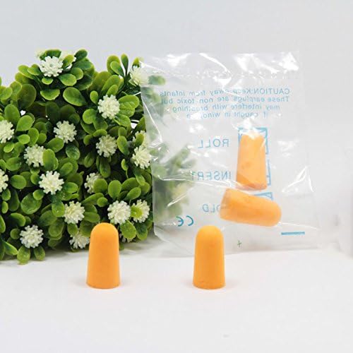 300 Pairs Ear Care Disposable Foam Earplugs Ultra Soft Foam Ear plugs Noise Reduction For Working Study/Sleep/Noring/Shooting