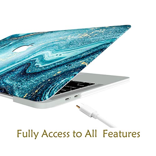 Laptop Case,MacBook Case Marble Hard Case Shell & Keyboard Cover & Screen Protector Only Compatible MacBook Pro 15 Inch with Retina Display(A1398) - Thumbnail 2