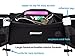 Running Hydration Belt with Water Bottles (2x 10oz), Fuel Belt Fits Iphone 6s Plus for Running, Race, Marathon, Hiking, Adjustable Waist Hydration Pack, Men & Women Runners Belt