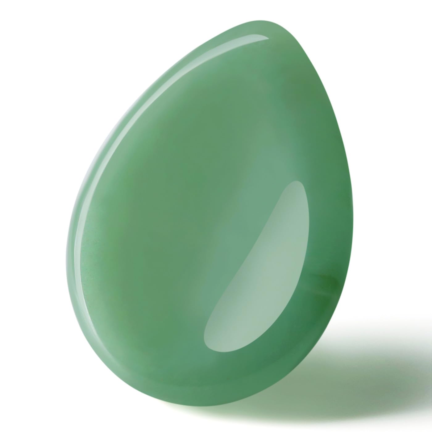 MAIBAOTA Green Aventurine Thumb Worry Stone Anxiety Relief Healing Crystals Gifts for Women Meditation Polished Pocket Reiki Balancing Energy Gemstones