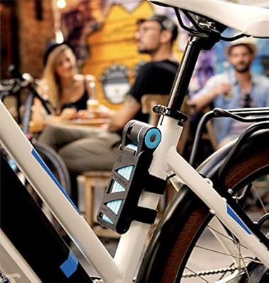 foldylock compact bike lock extreme bike lock heavy duty bicycle security chain lock steel bars