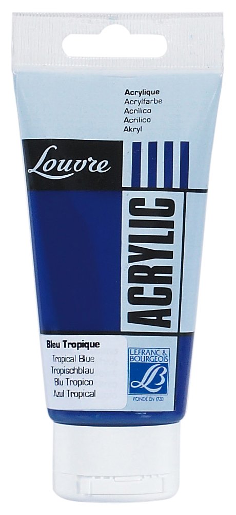 'Lefranc & Bourgeois Louvre Acrylic Paint 200 ml, Acrylic, Umbra Natur, 80ml - Acrylfarbe