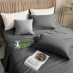 LBRO2M 100% Bamboo Bed Sheet Queen Size 4 Piece