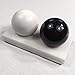Acu-Balls Chinese Health Medicine Marble Baoding Stress Balls with Stand - Stone Massage Therapy Hand Exercise