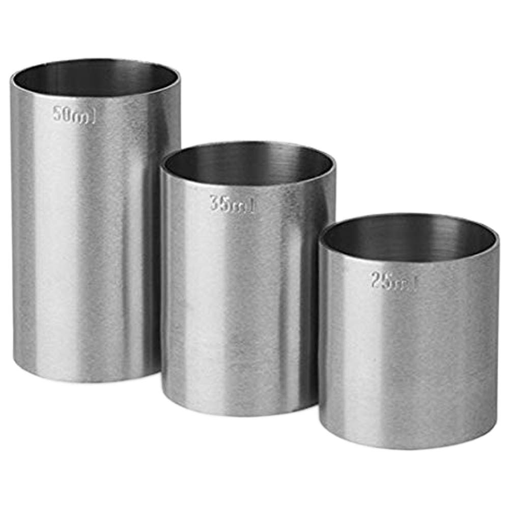 Beamount THIM3 Thimble Bar Measures Bundle Set, Stainless Steel, Silver, 10 x 10 x 5 cm