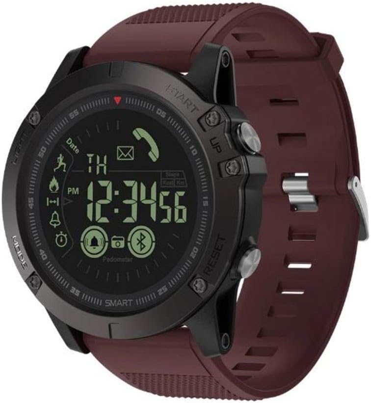 Amazing Military Grade Super Tough Smart Watch for Men (Red)