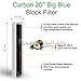 2 pcs Big Blue CTO Carbon Block Water Filters 4.5
