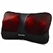 Shiatsu Massage Pillow With Soothing Heat - FDA Approved Premium Portable Massage Pillow For Back, Shoulders & Neck Pain Relief - Deep Kneading Technology Provides Maximum Comfort and Relaxation