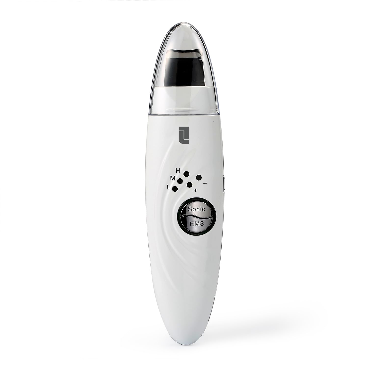 Lifetrons UI-400 Exfoliating Device - Ultrasonic Cleanser - Ultrasonic Scrubber - Firm and Radiant Skin - Muscle Stimulation (EMS), Improves Elasticity - Pore Cleansing - UI-400, Switzerland