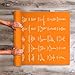 NewMe Fitness Instructional Yoga Mat, Orange, Printed w/ 70 Illustrated Poses, 24″ Wide x 68″ Long, for Women & Men : Non Slip, Eco Friendly PVC, Non Toxic : for Home or Gym : 5mm Thickthumb 3