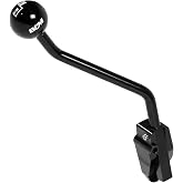 B&amp;M Racing 07-18 Wrangler, Extended Transfer Case Handle, Black