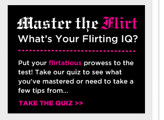 Flirty facebook quiz