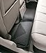 Husky Liners X-act Contour Floor Mats | Fits 2014-2018 Chevrolet Silverado & GMC Sierra 1500; 2015-2019 Silverado/Sierra 2500/3500 Crew Cab (Footwell Coverage) | 2nd Row, 1-pc Black - 53211