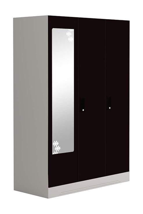 Godrej Interio Slimline 3 Door Steel Almirah With Locker Star