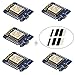 IZOKEE D1 Mini NodeMcu Lua 4M Bytes WLAN WiFi Internet Development Board Base on ESP8266 ESP-12F for Arduino, 100% Compatible with WeMos D1 Mini (Pack of 5) primary