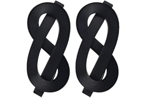 Acoeitl Quilling Paper Strips 240 Strips Black Paper Quilling Set Width 5mm Length 53cm Quilling Supplies DIY Quilling Paper Quilling Art Strip for Crafts (2 Pack)