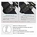 Ankle Gun Holster Leg Tactical for Concealed Carry Pistol/Handgun Magazine for IWB Glock 42, 43,36,26,27,380,Sig 290 P238 S&W Wesson Smith Taurus Bodyguard 380 38,Ruger LCP, LC9, for women men