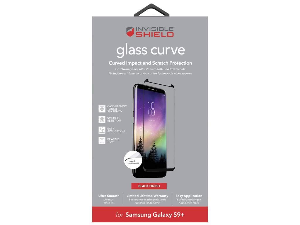 InvisibleShield glass curve Clear screen protector Galaxy S9+ - Screen Protectors (Clear screen protector, Samsung, Galaxy S9+)
