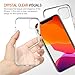 Trianium Clarium Series Designed for Apple iPhone 11 Pro (2019 5.8 Inch) TPU Cushion Clear Frame iPhone 11 Pro Case Protection and Hybrid Rigid Backing Cover - Clear