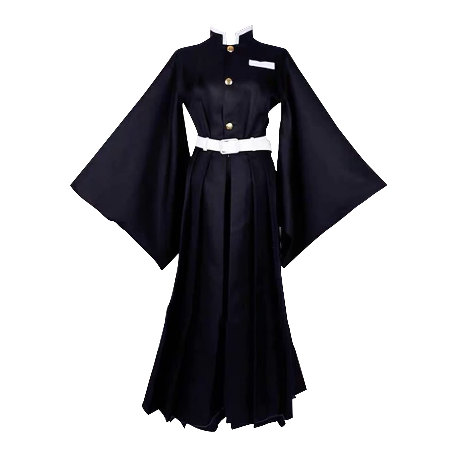 Photo 1 of Teilwenl Black Suit Cosplay Costume Outfit Uniform for Adult
