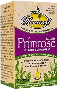Oleomed Primrose + Olive Oil to Aid Absorption - For Women's Health - 60 softgels by Oleomed