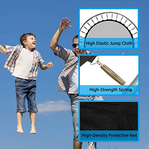 GBU Trampoline with Safety Enclosure Net 6FT 8FT 10FT 12FT Indoor
