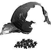 Parts N Go 2007-2012 Versa Fender Liner with Clips Front Passenger Side Right NI1249114 63842EL05B
