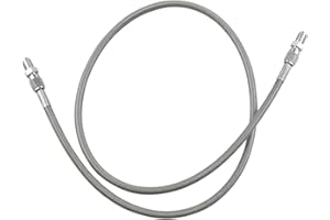 PowerMadd 45600 Extended Length Brake Line for Arctic Cat,Black