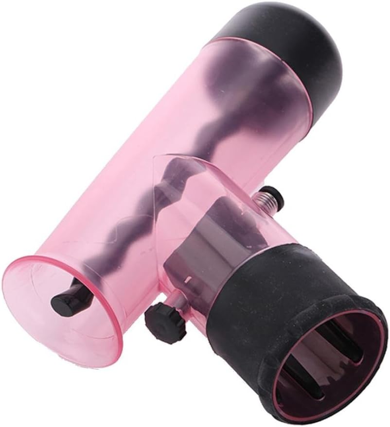Kecar Hairdryer Spin Curl Hair Styling, Wind Spin Hair Dryer Diffuser, Hair Dryer Universal Interface, Home Use Magic Curl Diffuser for Curly Permed Hair (Pink)