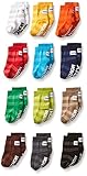 Trumpette Unisex-Baby Perfect Little Dozen Milestone Baby Socks, Multi, 0-12 Months