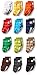 Trumpette Unisex-Baby Perfect Little Dozen Milestone Baby Socks, Multi, 0-12 Months