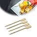 Bamboo Picks Paddle Skewers Cotail Picks 3.5 Inch Set of 200 (3.5