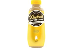 DUKE'S Duke’s Alabama Style White Southern Dipping Sauce - Tangy Vinegar & Horseradish, 14 Ounce (Pack of 1)