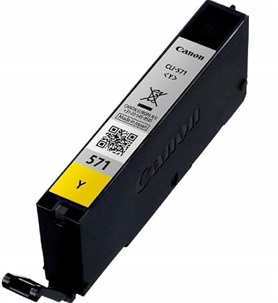 Canon CLI-571 Yellow Cartridge 6.5 ml Original Ink for Pixma MG575x MG685x