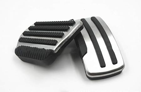 Amazon のために適した日産nissan Qashqai パンチフリー 滑り止め 車用 ペダルセット アクセルブレーキクラッチパッ アルミコーティングコーティング ペダルインテリア カスタムパーツ ペダル 車 バイク