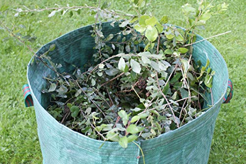 GardenMate 6-Pack 72 Gallons Reusable Garden Waste Bags (H30, D26 inches) - Yard Waste Bags - Thumbnail 4
