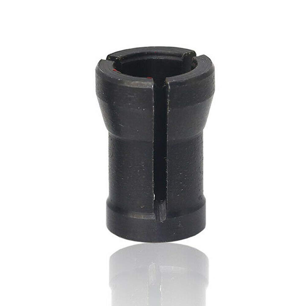 Router Bit Collet Milling Cutter Adapter HSS Split Bushing Collet Chuck Adapter Router Collet Reduction Sleeve for Woodworking (8mm, Pack of 1)