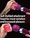 Extremly Powerful Wand Massager by Goodies 4 Love, Unisex, Free eBook and Soft Molded Attachment for Stress Relief, Wireless and Therapeutic, Rechargeable and Cordless
