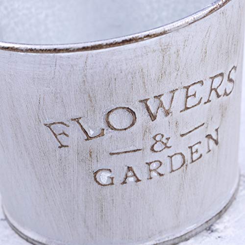 BESTOMZ Mini Metal Buckets Candy Box Flower Bucket Wedding Christmas Decoration (3.15 inch) - Thumbnail 6