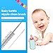 Drinking Straw Brush Set, AIEVE 10 Pack 8 inch Stainless Steel Drinking Straw Cleaning Brushes Set Tube Brush Pipe Brush Reusable Cleaner Brush Long Nylon Bristles for Straws and Bottles