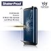 [Case Fit] Samsung Galaxy S8 Screen Protector,EURPMASK Crystal Clear Tempered Glass Screen Protector[Bubble Free][ Edge To Edge Cover] [Easy To Install] [1Front+1Back]with Back Cover [Black]