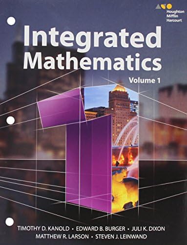 語学・辞書・学習参考書 Integrated Mathematics 1 BIG IDEAS MATH Integrated Math 1: Student Journal: HOUGHTON
