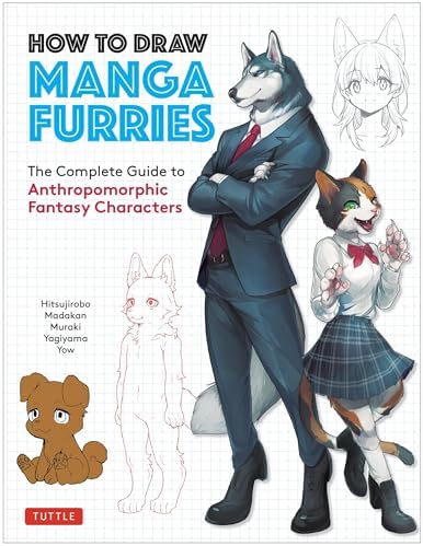 Furries Furever: Draw and Color Anthro Characters in a Variety of