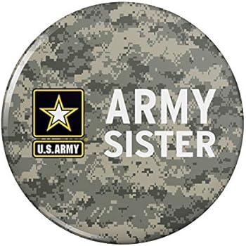 U.S. Army Sister Kitchen Refrigerator Locker Button Magnet