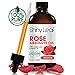 Rose Absolute with Rosehip Oil & Jojoba, 100% Pure, Premium, Authentic, Therapeutic Sensual Essential Oil, light weight, absorbs quickly, Romantic/Sensual Uplifting floral aroma - Shiny Leaf, 1oz/30ml