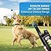 YIDA TECH Dog Training Collar, Shock Collar for Dogs, Rechargeable Dog Shock Collar with Remote Control 1600 Feet Range, IP67 Waterproof Beep, Vibrate, Shock Modesthumb 3