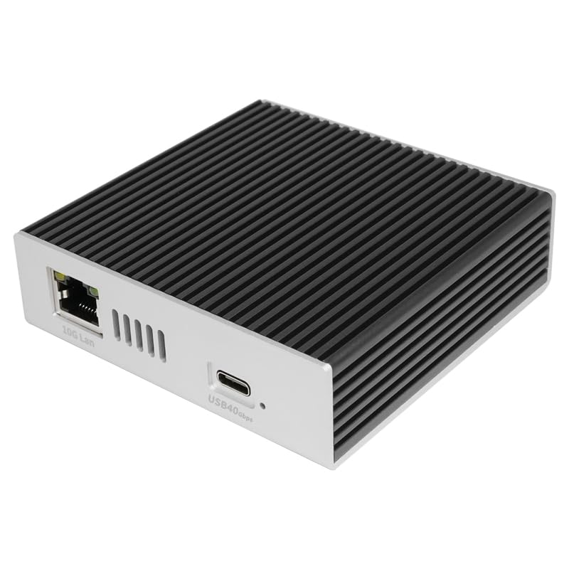 USB4.0 40Gbps 6-in-1 10G Ethernet, 1x RJ45 10G Ethernet Port, 3X USB-A, 1x TF,…
