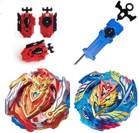 JJKOJO Battling Top Toys Bey Burst gyro Blade B-129+B-127 CHO Z Valkyrie spriggan Gyro Super Launcher