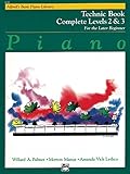 Alfred's Basic Piano Library Technic Complete, Bk 2 & 3: For the Later Beginner by Willard A. Palmer, Morton Manus